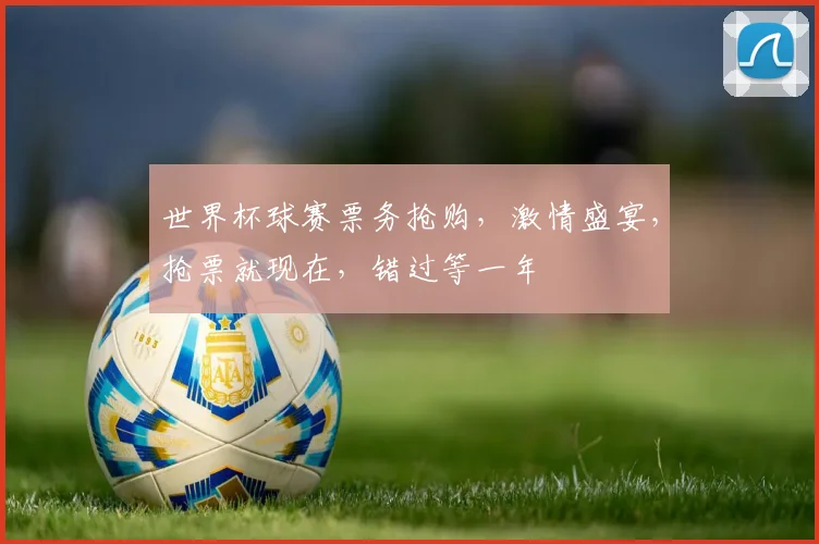 世界杯球赛票务抢购，激情盛宴，抢票就现在，错过等一年